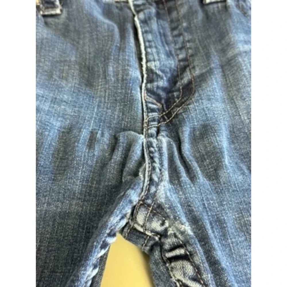 True Religion Rocco Denim Jeans Men Size 34‎ Y2K Workwear Faded Biker Streetwear